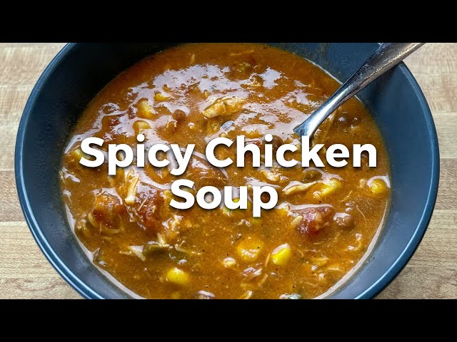 Spicy Chicken Soup | DEHYDRATED BACKPACKING FOOD Recipe