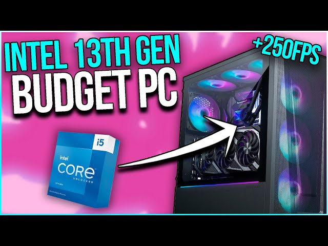 Best BUDGET “Intel 13th Gen” DDR5 Gaming PC BUILD in 2022 🔥