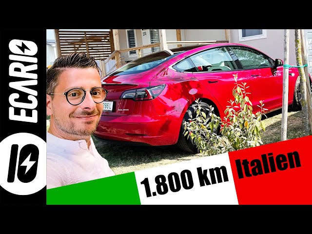 Als Familie mit dem E--Auto nach Italien: DAS haben wir erlebt!