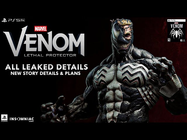 Marvel's Venom (PS5) New Update - Huge Info! New Story Details, Main Villain, Playable Spider-Heroes