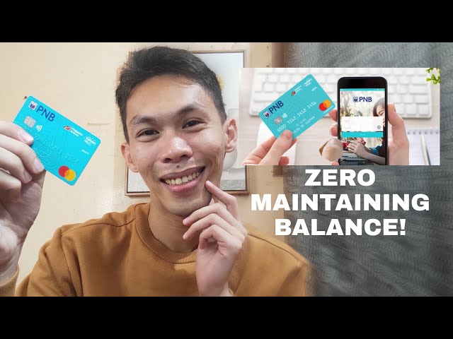 PNB Tap Mastercard | PNB SAVINGS ACCOUNT DEBIT CARD with ZERO MAINTAINING BALANCE!