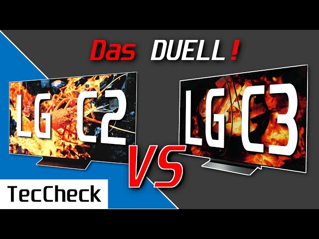 LG C2 vs. LG C3: Das DUELL! | Welcher OLED-TV ist besser? | Der Vergleich!