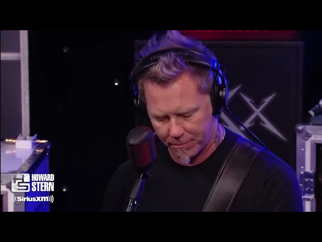 Metallica “Nothing Else Matters” on the Stern Show (2013)