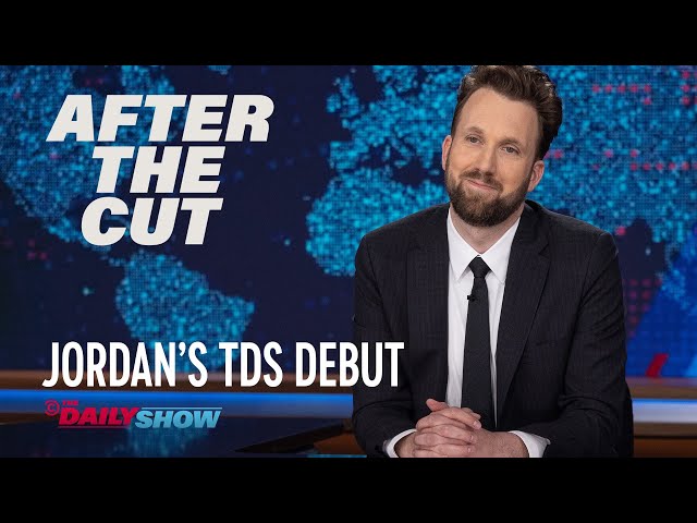 Jordan Klepper's TDS Debut & Jon Stewart's Advice - After The Cut | The Daily Show