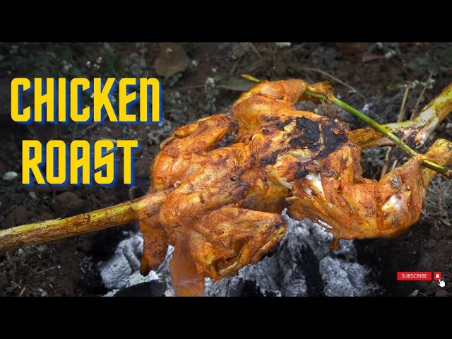 Chicken Roast Easy And Tasty Outdoor | Rohit's Unique BBQ Style