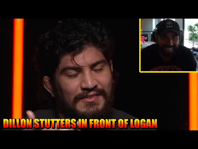 Zherka on Dillon Danis STUTTERING During Face 2 Face with Logan Paul