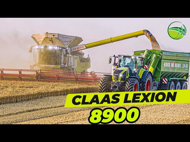CLAAS LEXION 8900 combine | Grain harvest with the biggest a. newest combine