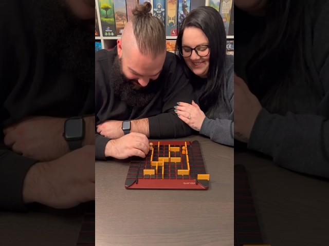 A Strategic Two Player Maze Board Game?! This Is Quoridor! #boardgame #couple