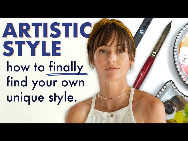 THREE reasons you haven't found your artistic style.