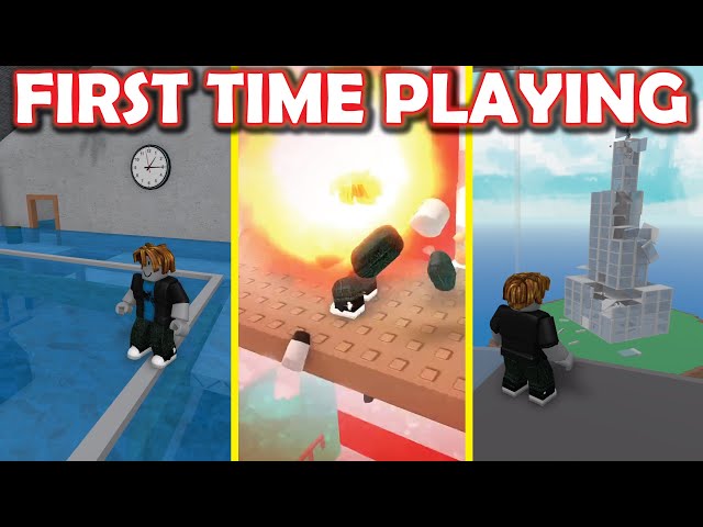 FUNNY First Time Ever Playing Roblox! (Natural Disaster Survival) 150k SUBSCRIBERS SPECIAL ZXMANY