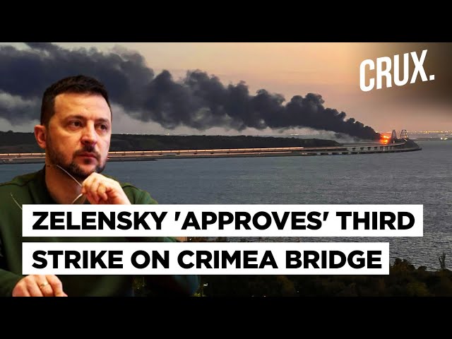 Ukraine Vows Attack On Crimea Bridge In “First Half Of 2024”, Russia Readies S-300, Pantsir Shield