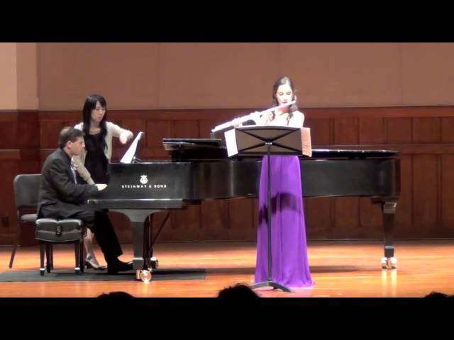 Liebermann Sonata mvt. 2 - Gina Luciani and James Lent