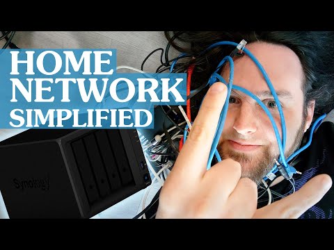 My Simplified Home Network: My NAS, Switches, VMs, and Software