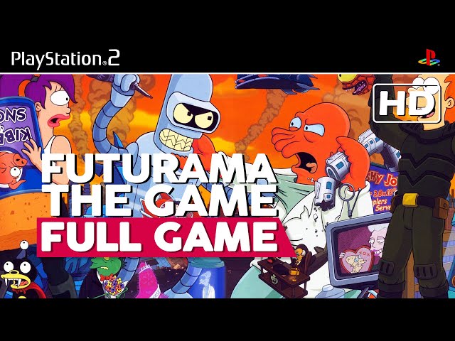 Futurama: The Game | Full Game Walkthrough | PS2 HD 60FPS | No Commentary