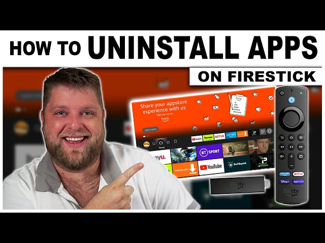 How to Uninstall Apps on Amazon Firestick / Fire TV devices