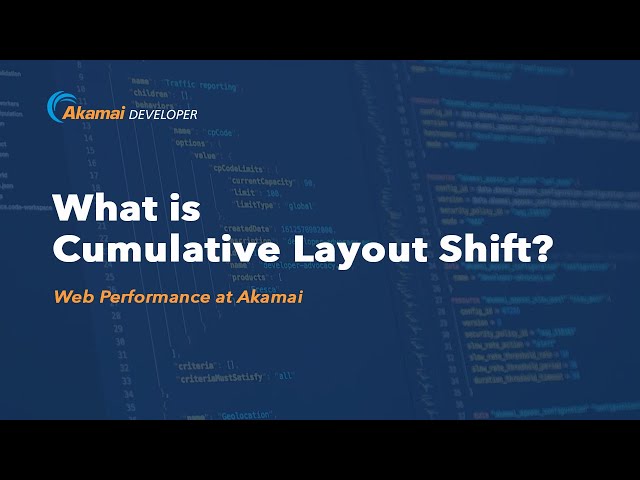 What is Cumulative Layout Shift?