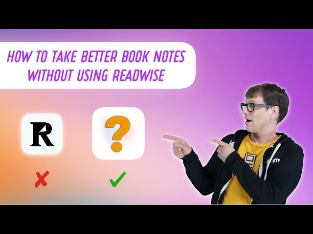 Why I Don't Use Readwise for Book Notes in Obsidian (& What I Do Instead)