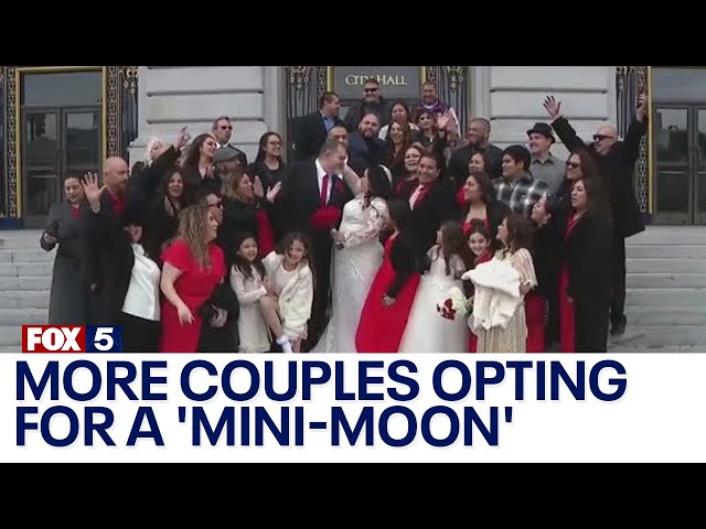More couples opting for a 'mini-moon'