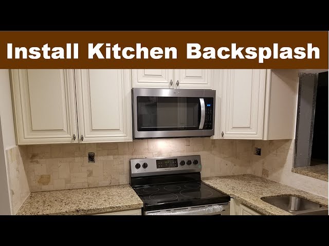 Kitchen Backsplash Tile Ideas, Installation Tips DIY