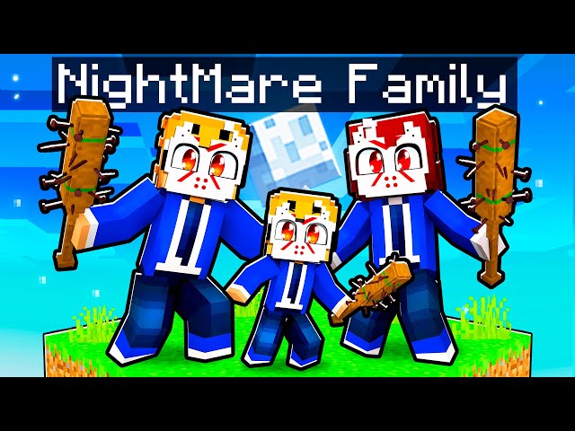 We Played Minecraft In NIGHTMARE MODE with My GIRLFRIEND BULLY!
