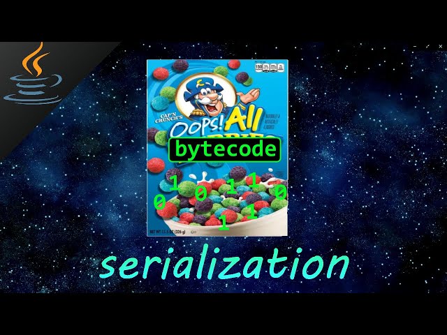 Java serialization 🥣