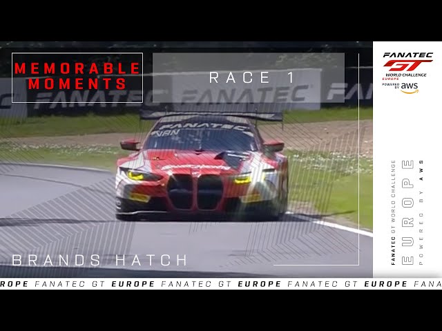 Dries Vanthoor pushes it to the LIMIT! | Brands Hatch | Fanatec GT World Challenge Europe 2024