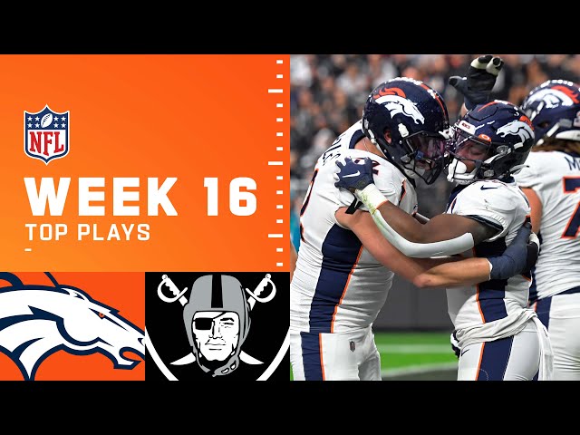 Broncos Top Plays from Week 16 vs. Raiders | Denver Broncos