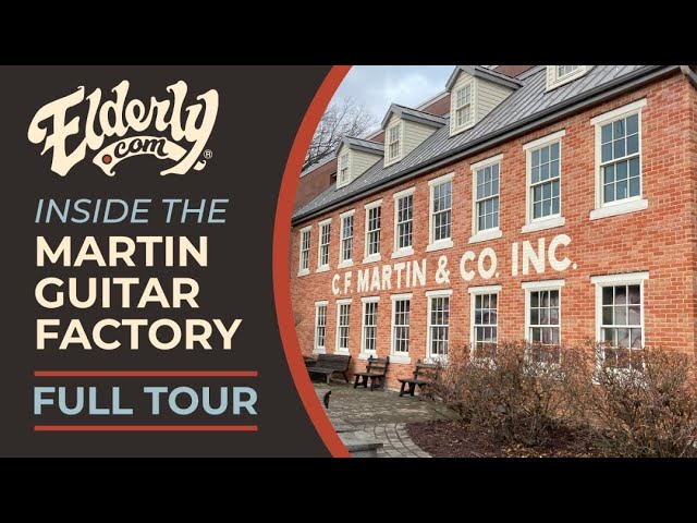 Inside the Martin Guitar Factory - The Complete Tour