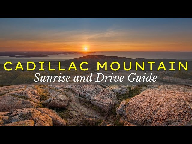 Cadillac Mountain Sunrise & Drive - Maine, Acadia National Park