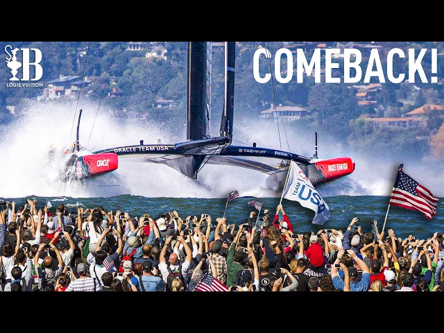 The GREATEST Comeback ever! 🔥 USA v New Zealand | 34th America's Cup