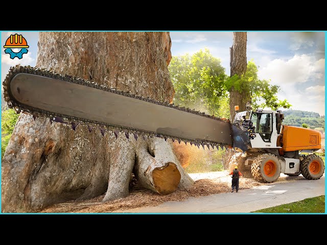 100 Amazing Fastest Big Forestry Chainsaw Machines That Are on Another Level