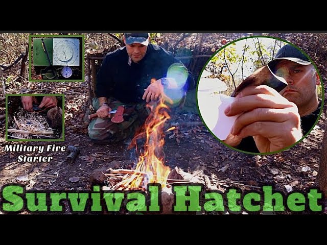 Survival Hatchet - Military Survival Skills!