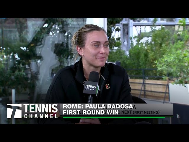 Paula Badosa Learning from Ons Jabeur | Rome First Round