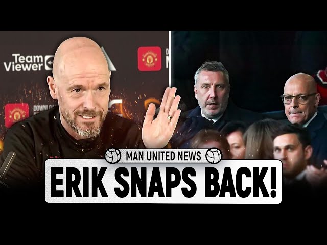 Erik Ten Hag FIGHTS Back Again! | Man United News
