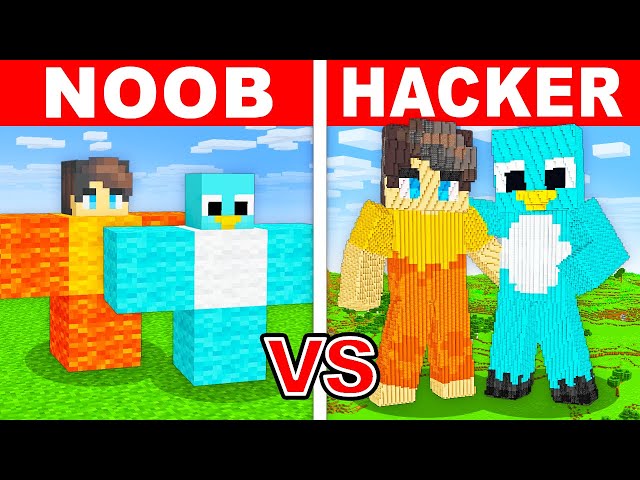 NOOB vs HACKER: I Cheated in a MILO & CHIP Build Challenge!