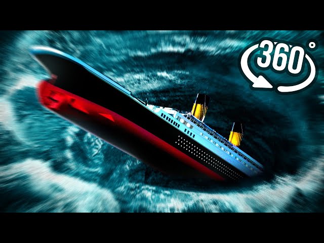 VR 360 Video Titanic VS Bermuda Triangle | 4K