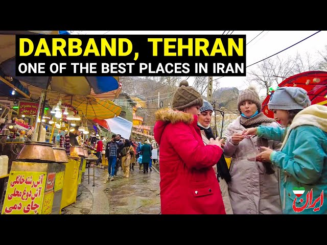 Tehran 2022 - Walking In Darband | IRAN | دربند تهران