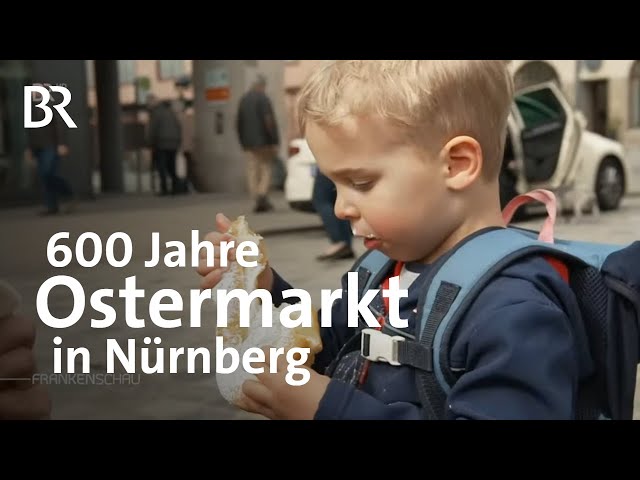 Hasen und Oster-Deko: Ostermarkt in Nürnberg - mit langer Tradition | Frankenschau | BR