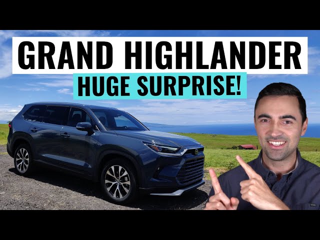 NEW 2024 Toyota Grand Highlander Review || The 3-Row Hybrid SUV You've Been Waiting For?
