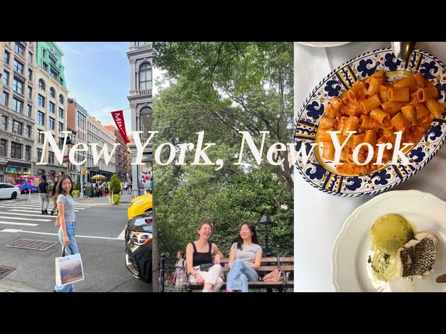 software engineer intern vlog | foodie in nyc/carbone/washington square park/Harry Potter store