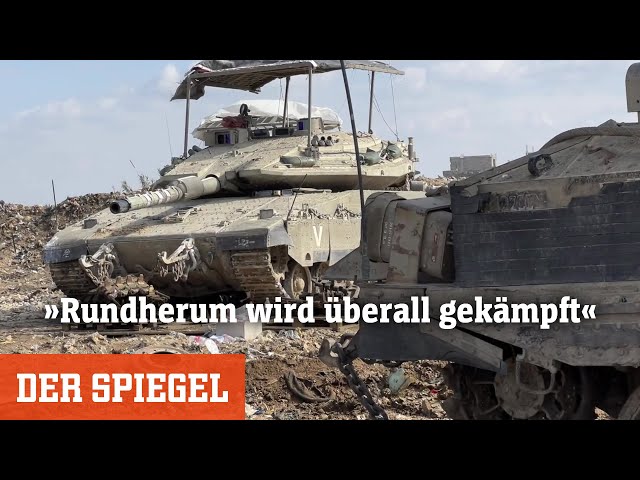 Mit der israelischen Armee in Chan Junis: »Rundherum wird überall gekämpft« | DER SPIEGEL