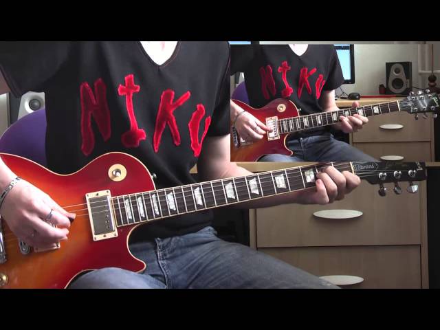Halestorm Feat Slash - Here's To Us (guitar cover)