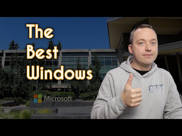 The Best Version of Windows that I Still Use