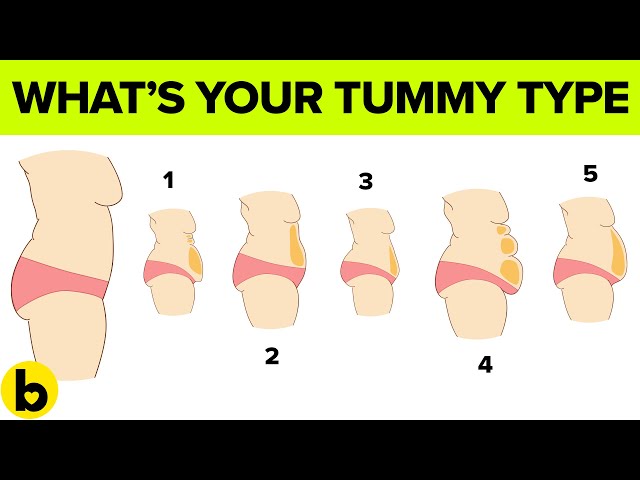 5 Types Of Tummies And How To Get Rid Of Them