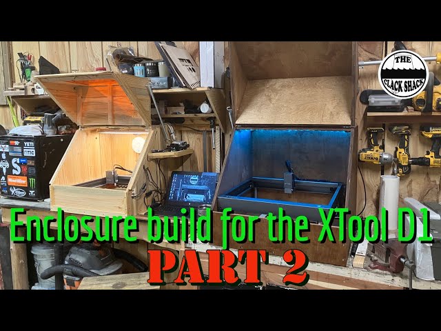 Enclosure build for the XTool D1- Part 2
