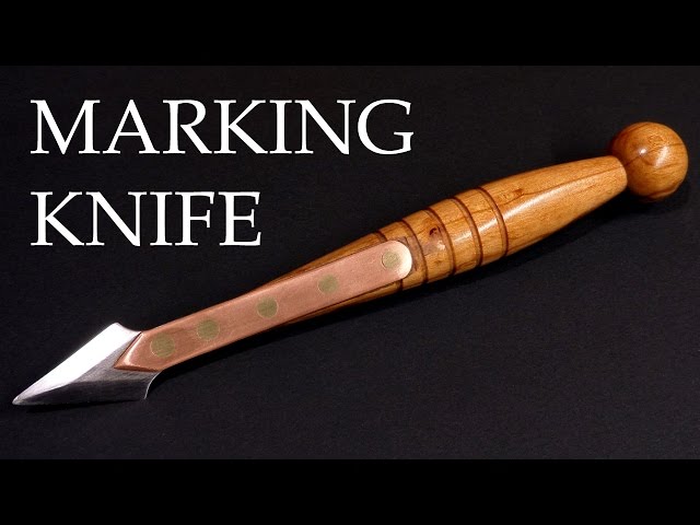 Making a vintage marking knife