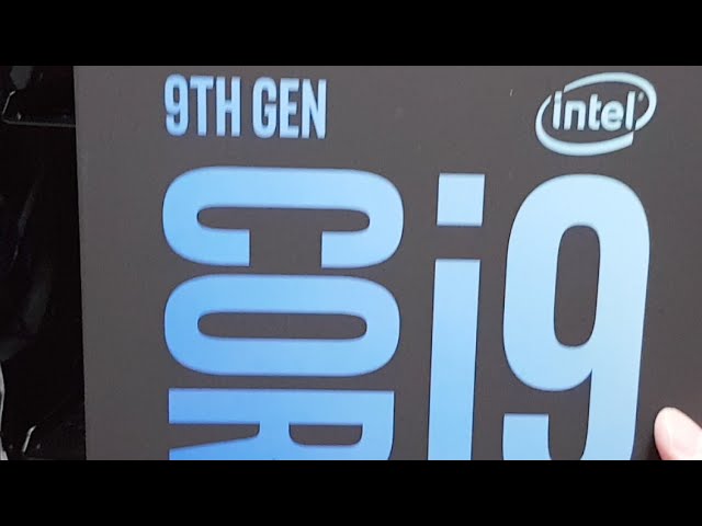 인텔 i9-9900K 시스템 공개합니다