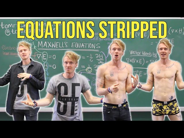 Equations Stripped: Maxwell's Equations of Electromagnetism
