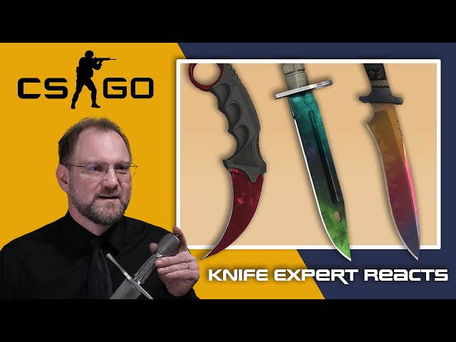 Knife Expert Reacts To CS:GO Knives