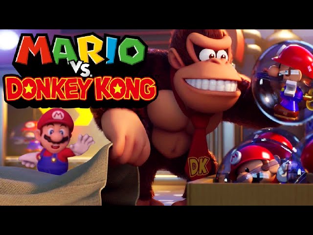 Mario vs. Donkey Kong (Switch) - Full Game - No Damage 100% Walkthrough (All 136 Level)